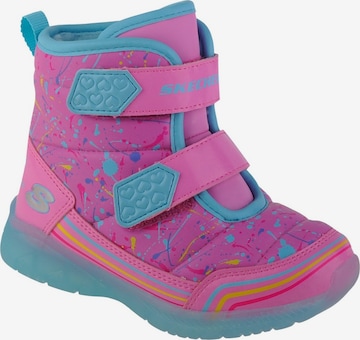 SKECHERS Boot 'Skechers Illumi-Brights - Power Paint' in Pink: front