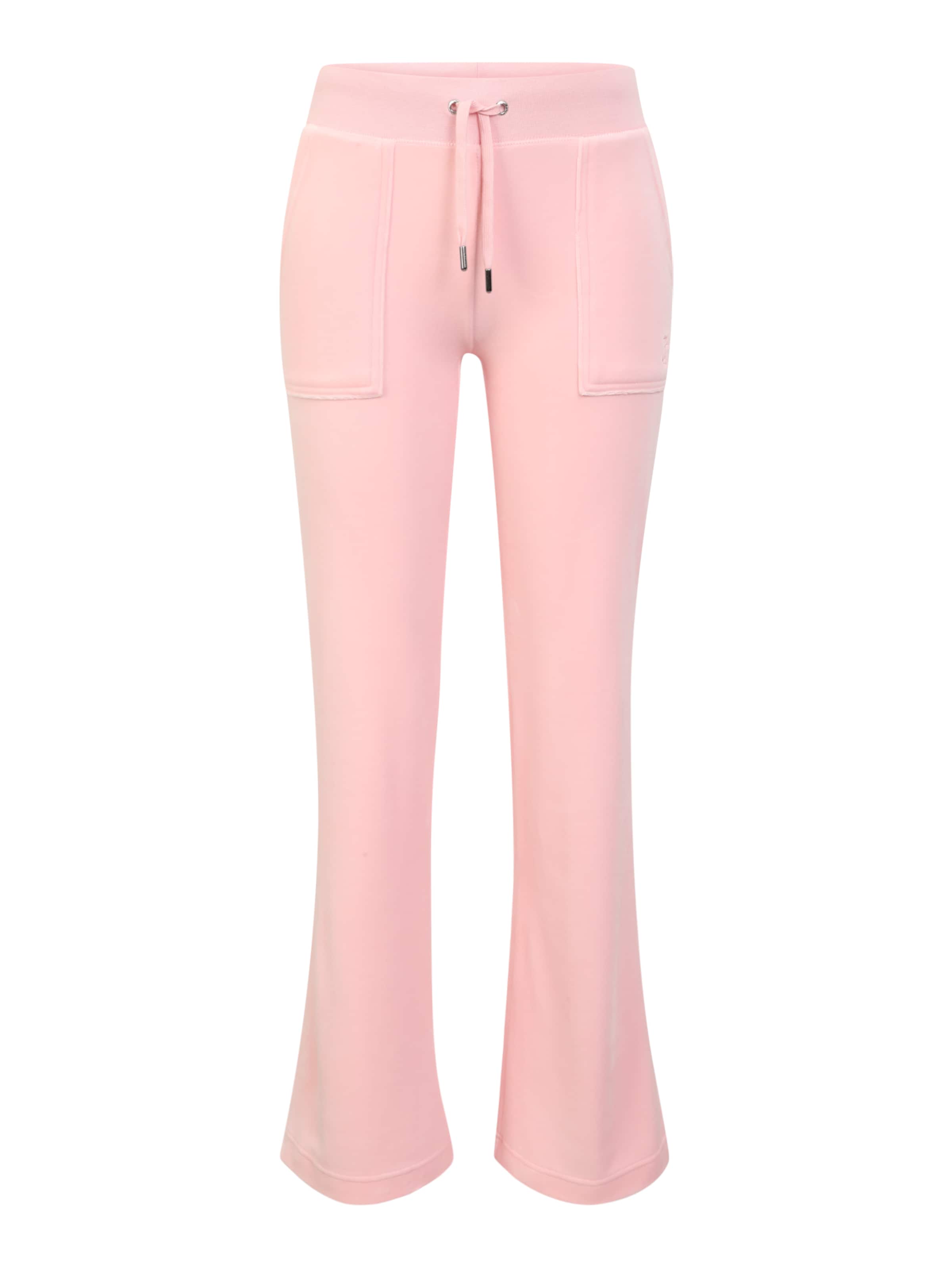 Juicy Couture Petite Flared Trousers 'LAYLA' in Pink: front