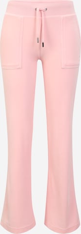 Juicy Couture Petite Flared Trousers 'LAYLA' in Pink: front