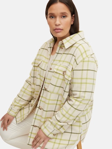 Tom Tailor Women + Hemdjacke in Beige