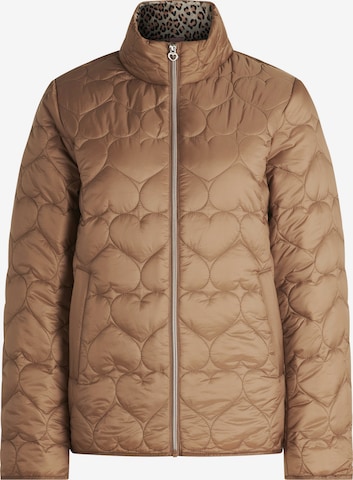 Cartoon Between-Season Jacket in Brown: front