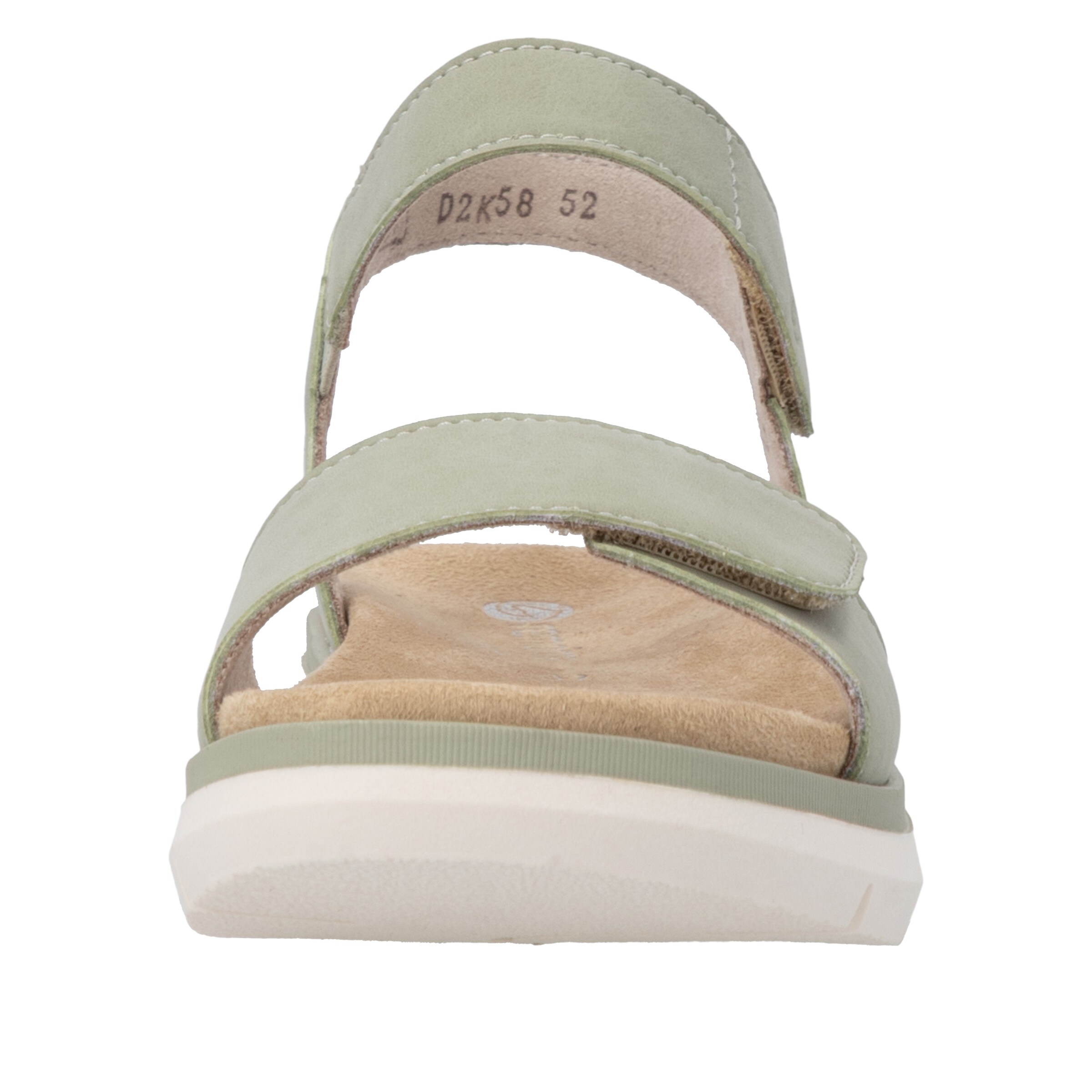 Sandales à lanières 'D2K58' REMONTE en vert