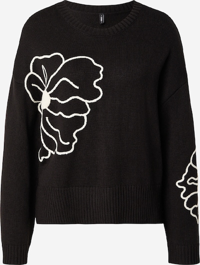 Megztinis 'ONLPETRA' iš ONLY, spalva – juoda / balta, Prekių apžvalga