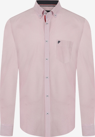 DENIM CULTURE Button Up Shirt 'Adrian' in Pink: front