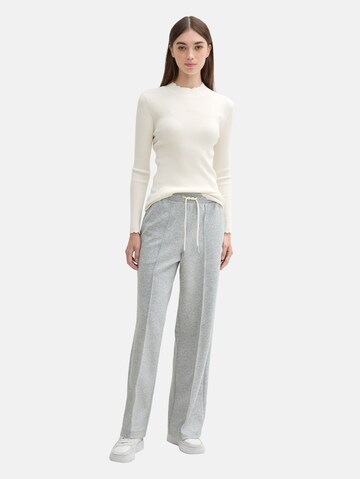 TOM TAILOR DENIM Sweater in White