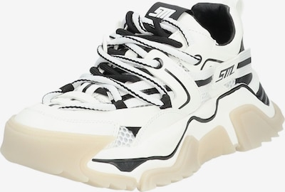 Sneaker bassa STEVE MADDEN di colore nero / bianco, Visualizzazione prodotti