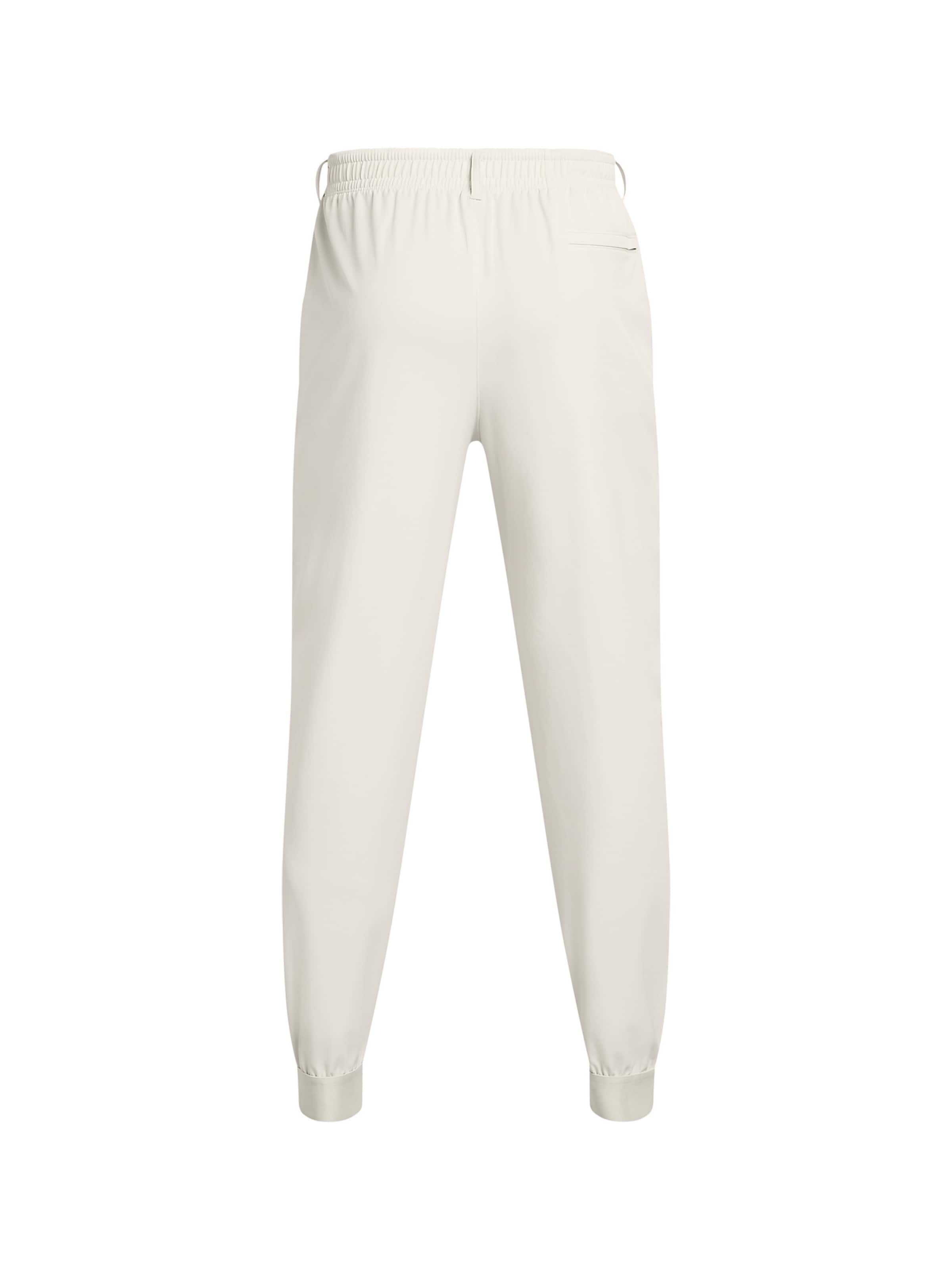 UNDER ARMOUR - Tapered Pantalón deportivo 'Unstoppable' en blanco