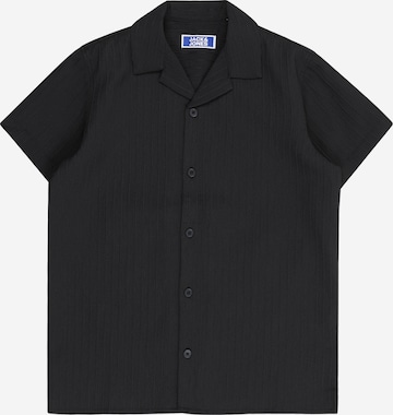 Jack & Jones Junior Regular fit Overhemd in Zwart: voorkant