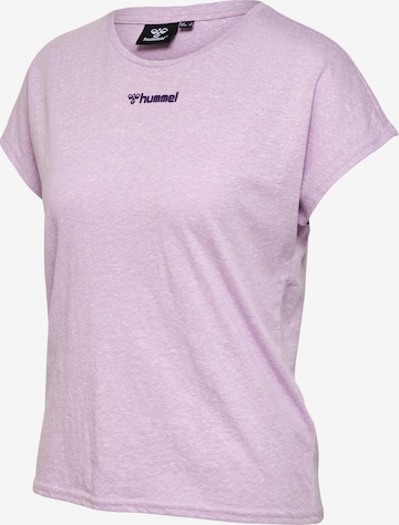 Hummel Performance Shirt 'Zandra' in Purple