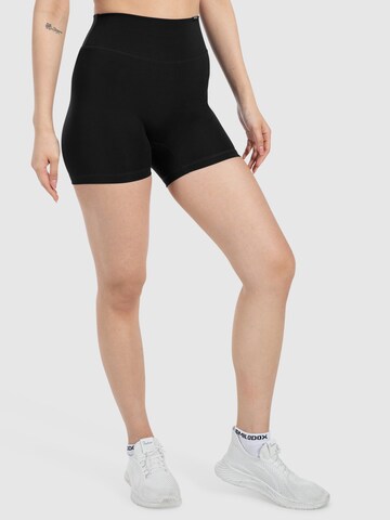 Coupe slim Pantalon de sport ' Lavina ' Smilodox en noir
