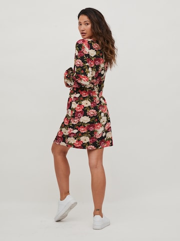 Vila Tall Dress 'Flora' in Black