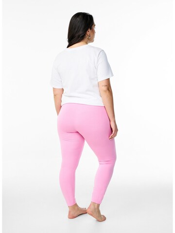 Skinny Leggings di Zizzi in rosa