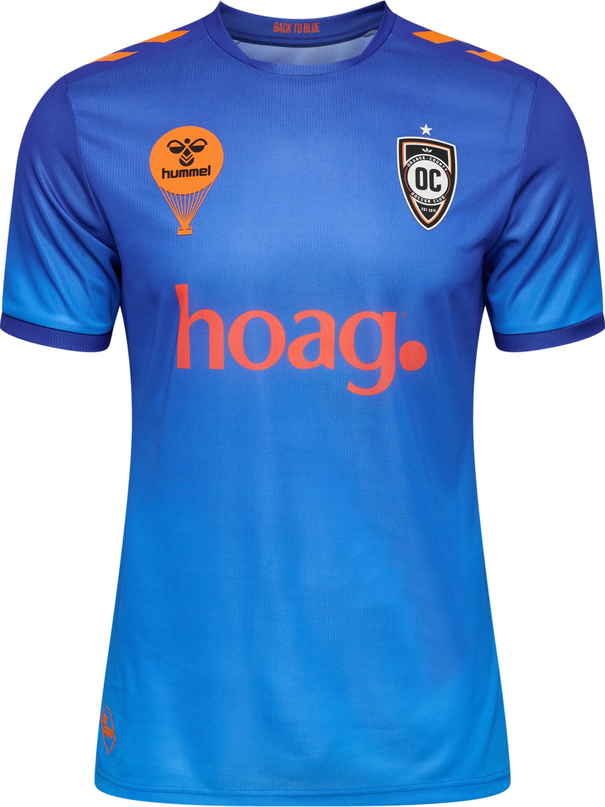 Hummel Funktionsshirt 'Orange County SC.' in Weiß: Vorderseite