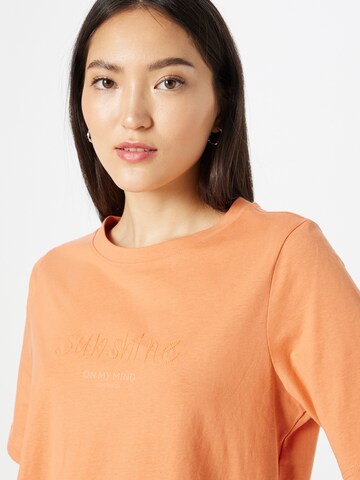 TOM TAILOR T-Shirt in Orange