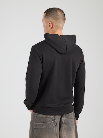 JACK & JONES Sweatshirt 'JWHMILO' i sort: tilbage