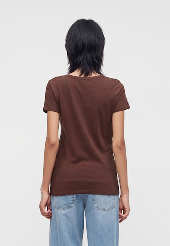 GAP Μπλουζάκι 'CLASSIC' σε καφέ
