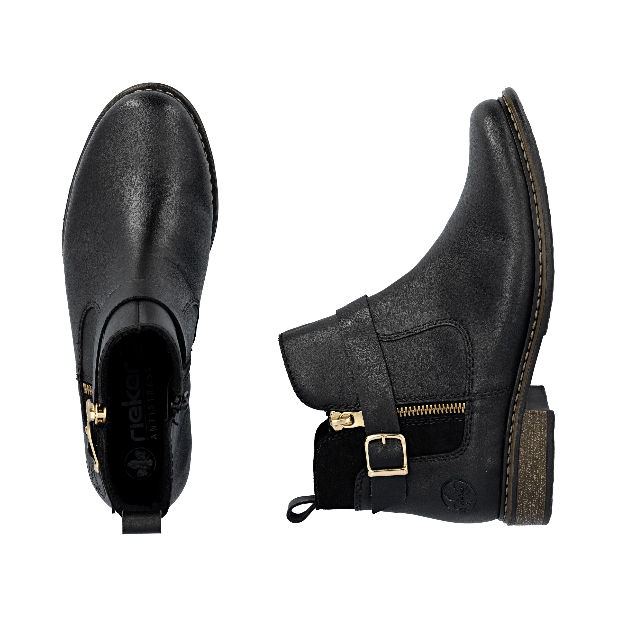 Rieker Booties in Black