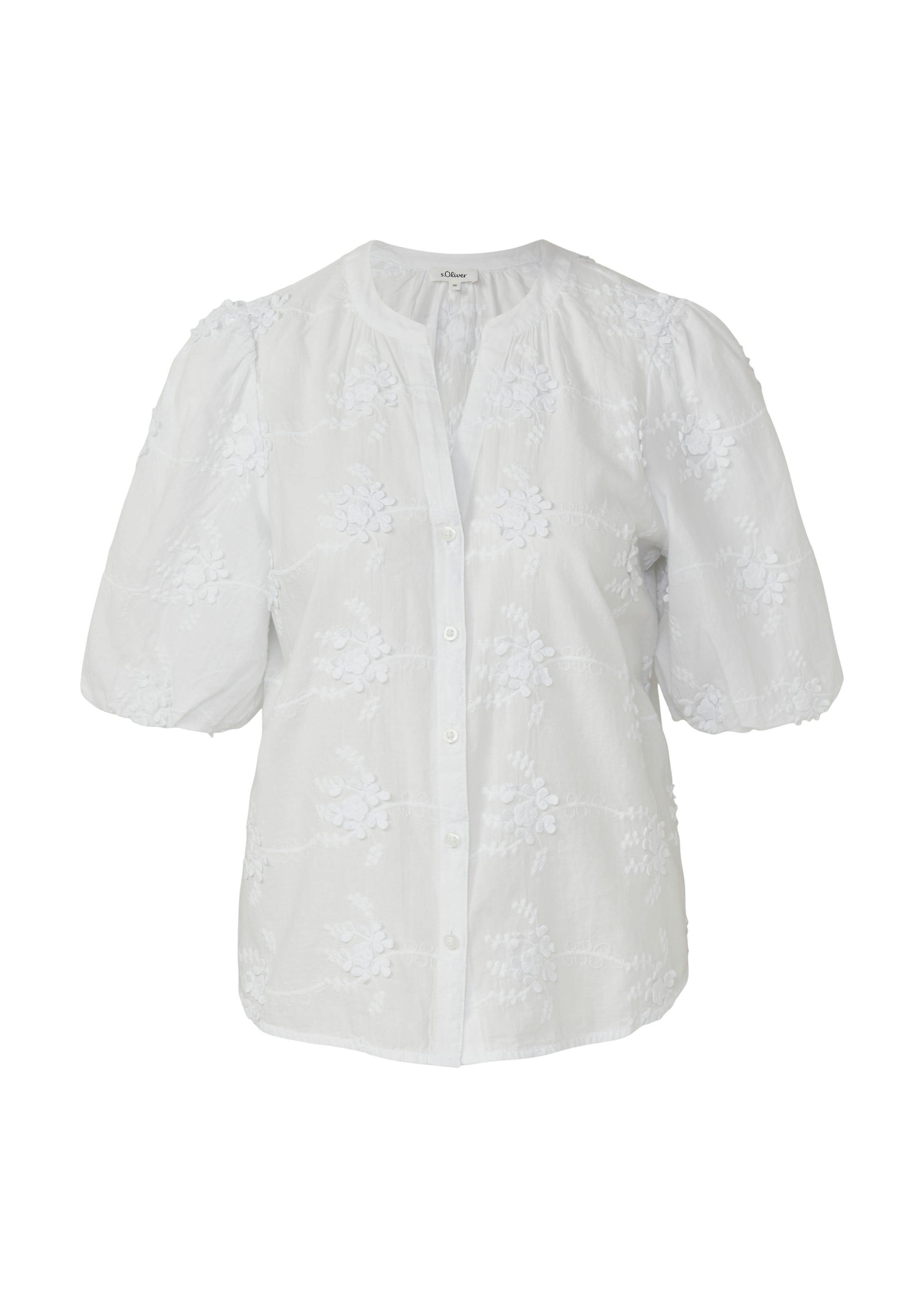 Chemisier s.Oliver en blanc : devant