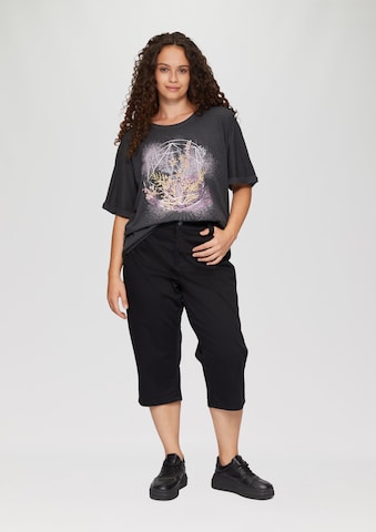 QS Slim fit Trousers in Black