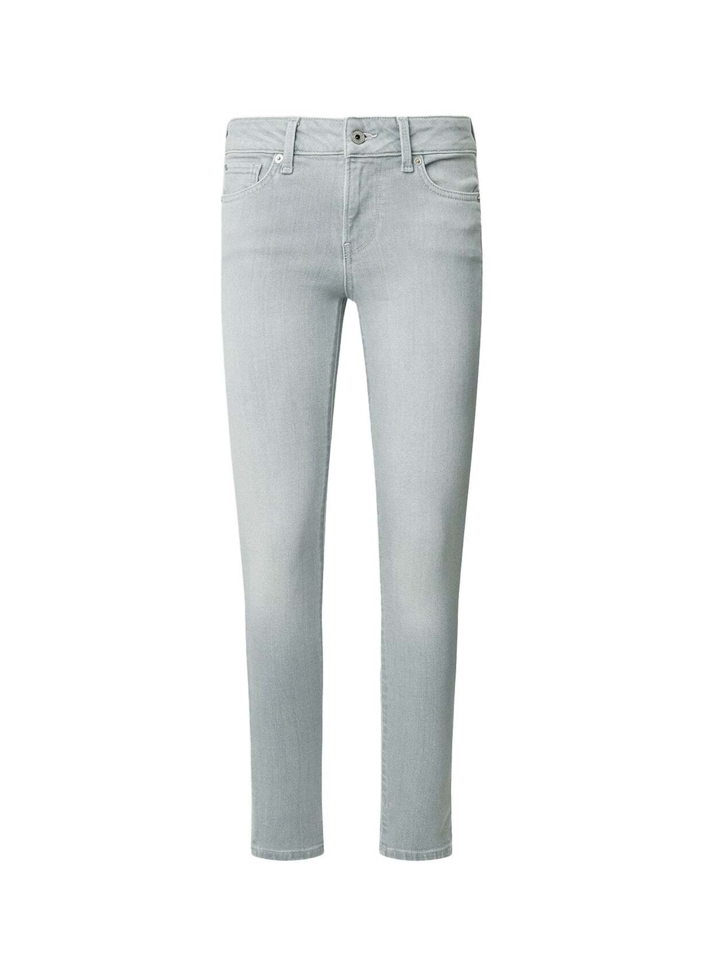 Pepe Jeans Skinny Jeans in Blauw: voorkant