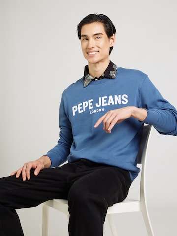 Pepe Jeans - Sudadera en azul: frente