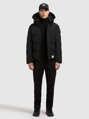 khujo Winterjacke 'Nebo' in Schwarz