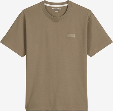 T-Shirt Marc O'Polo en marron : devant