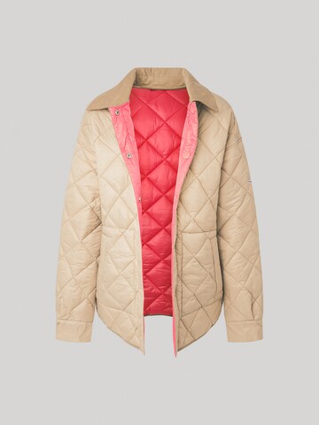 Pepe Jeans Between-Season Jacket 'SHINE' in Beige