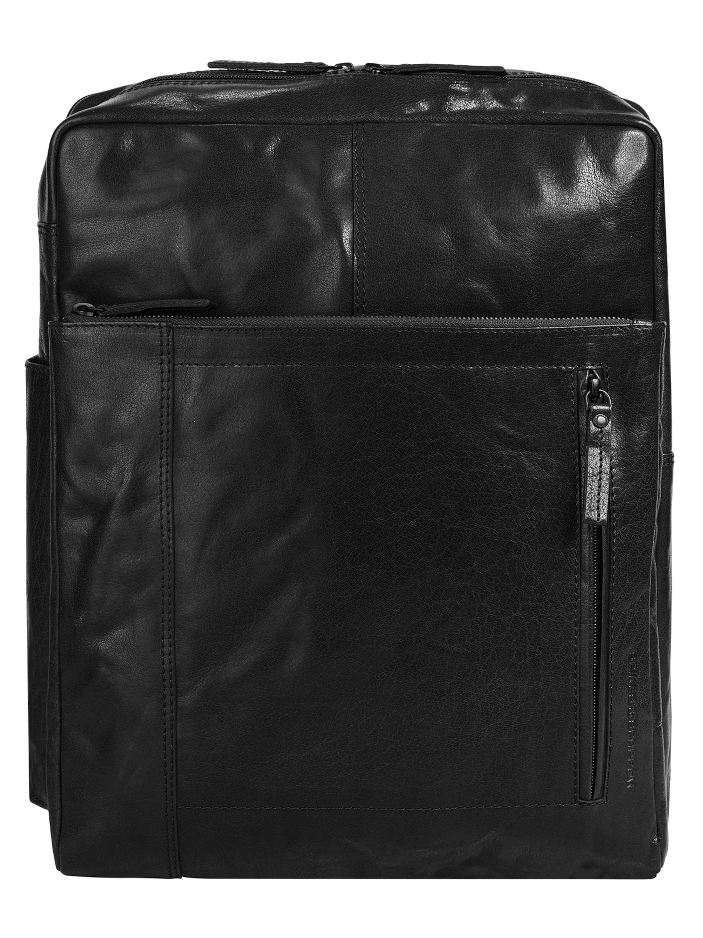 Spikes & Sparrow Rucksack‌‌‌‌‌‌ in Schwarz: Vorderseite