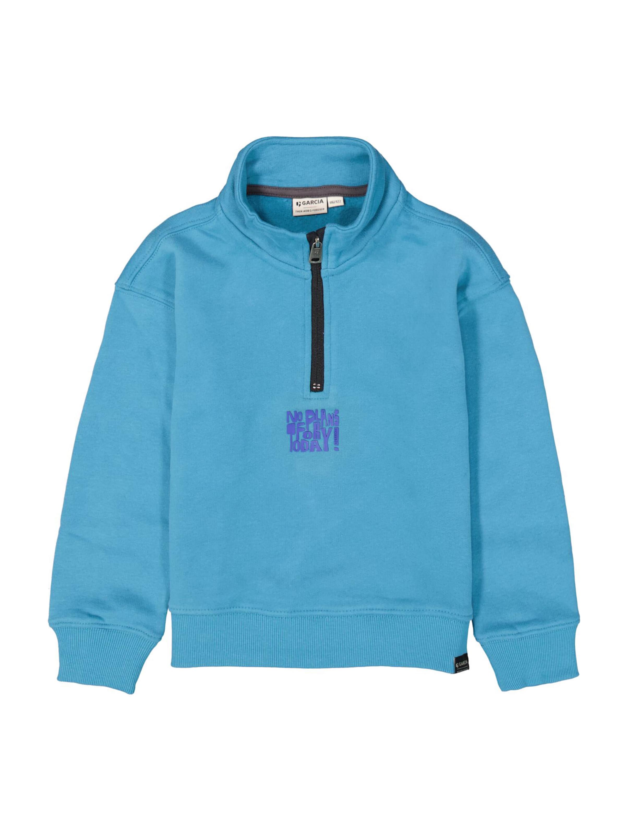 GARCIA Sweatshirt in Blue: front