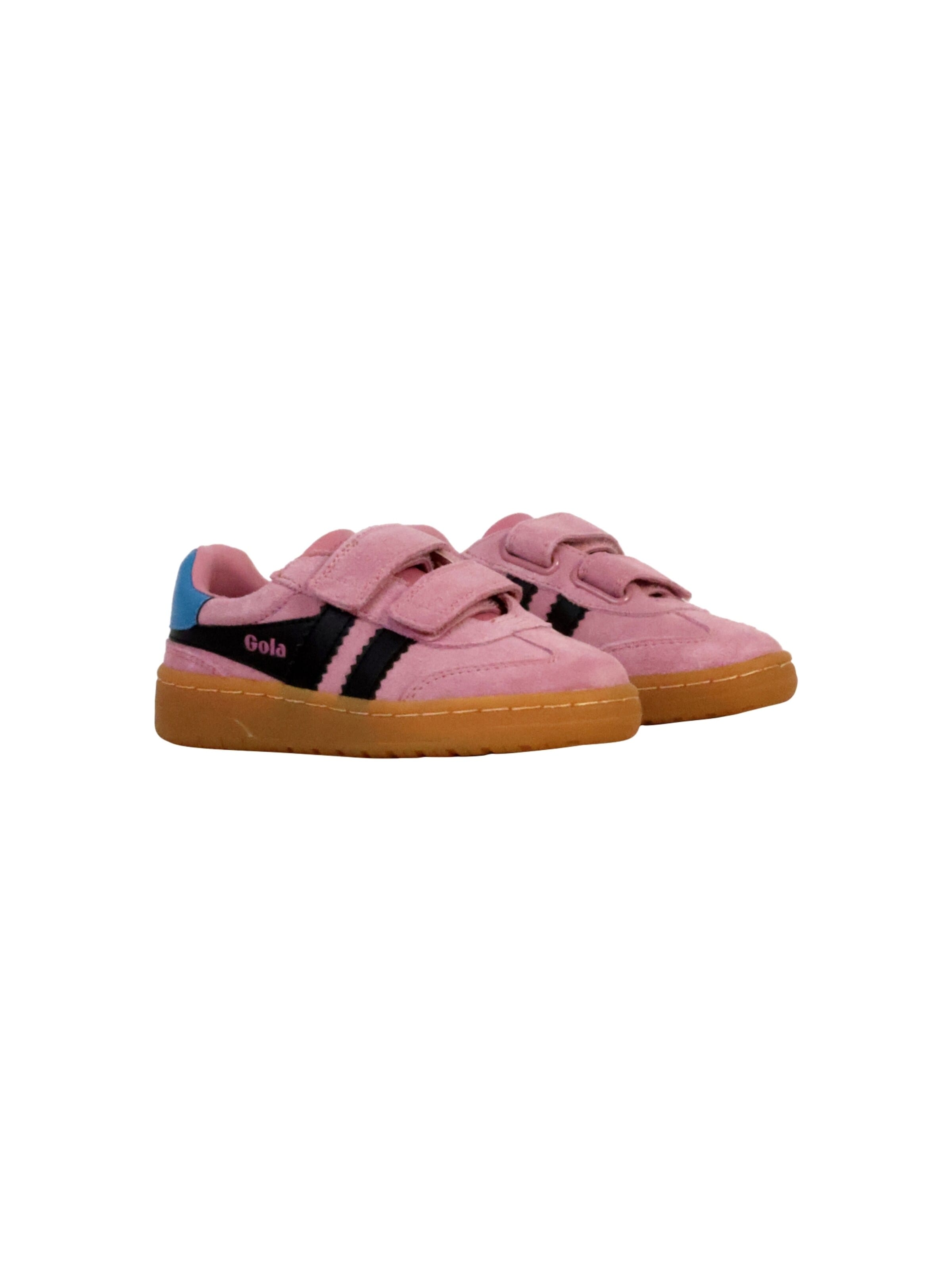 Gola Sneakersy 'Viper Strap Kinder-Sneaker aus Leder' w kolorze różowy