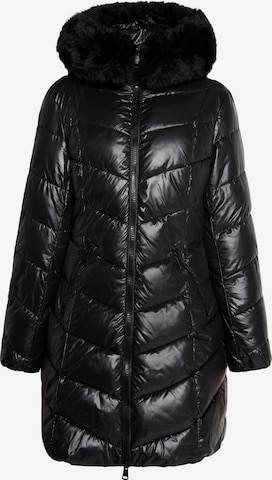 Manteau d’hiver faina en noir : devant