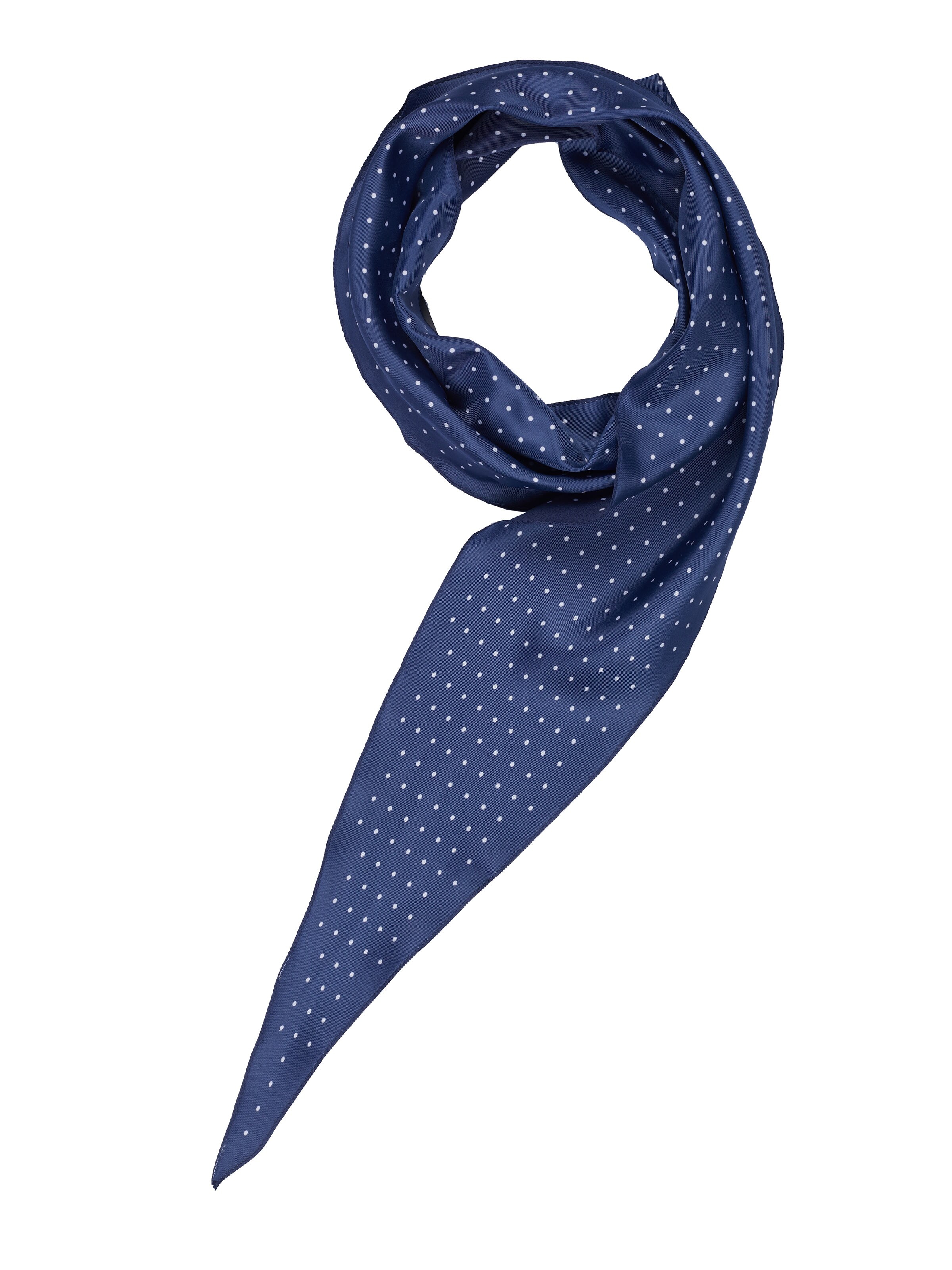 ARMANI Schal 'Emporio Armani Tuch'‌‌‌‌‌‌‌‌‌ in Blau: Vorderseite