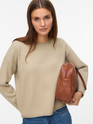 VERO MODA Свитер 'VMSABA' в Серый: спереди