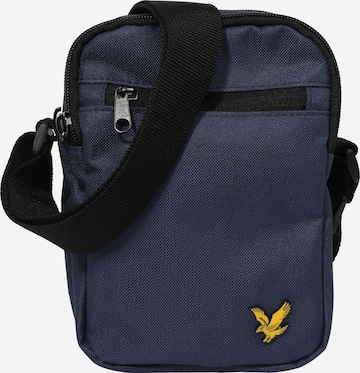 Borsa a tracolla 'Reporter' di Lyle & Scott in blu: frontale