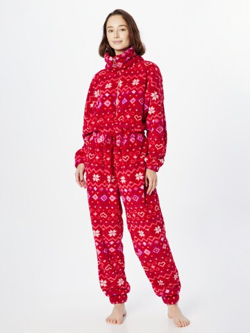 Hunkemöller Pyjama in Rot: Vorderseite
