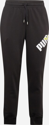 PUMA Sportovní kalhoty 'POWER' - žlutá / černá / bílá, Produkt