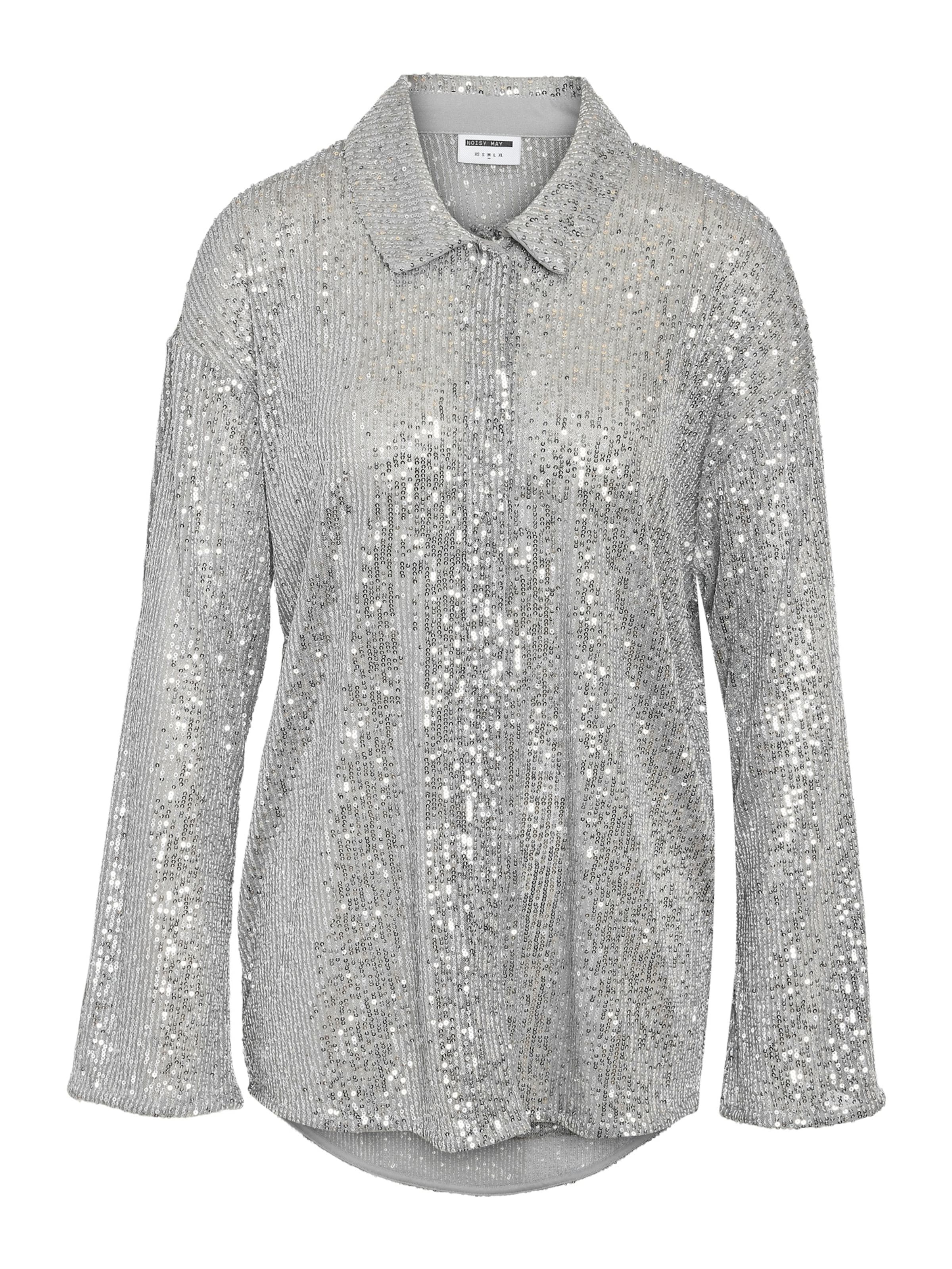 Noisy may Blus 'NMSCARLET' i silver: framsida