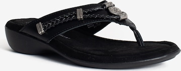 Minnetonka T-bar sandals 'Silverthorne 360' in Black