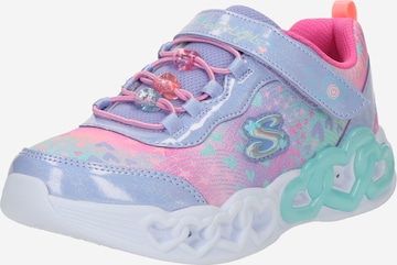 SKECHERS Trainers 'Infinite Heart Lights' in Purple: front