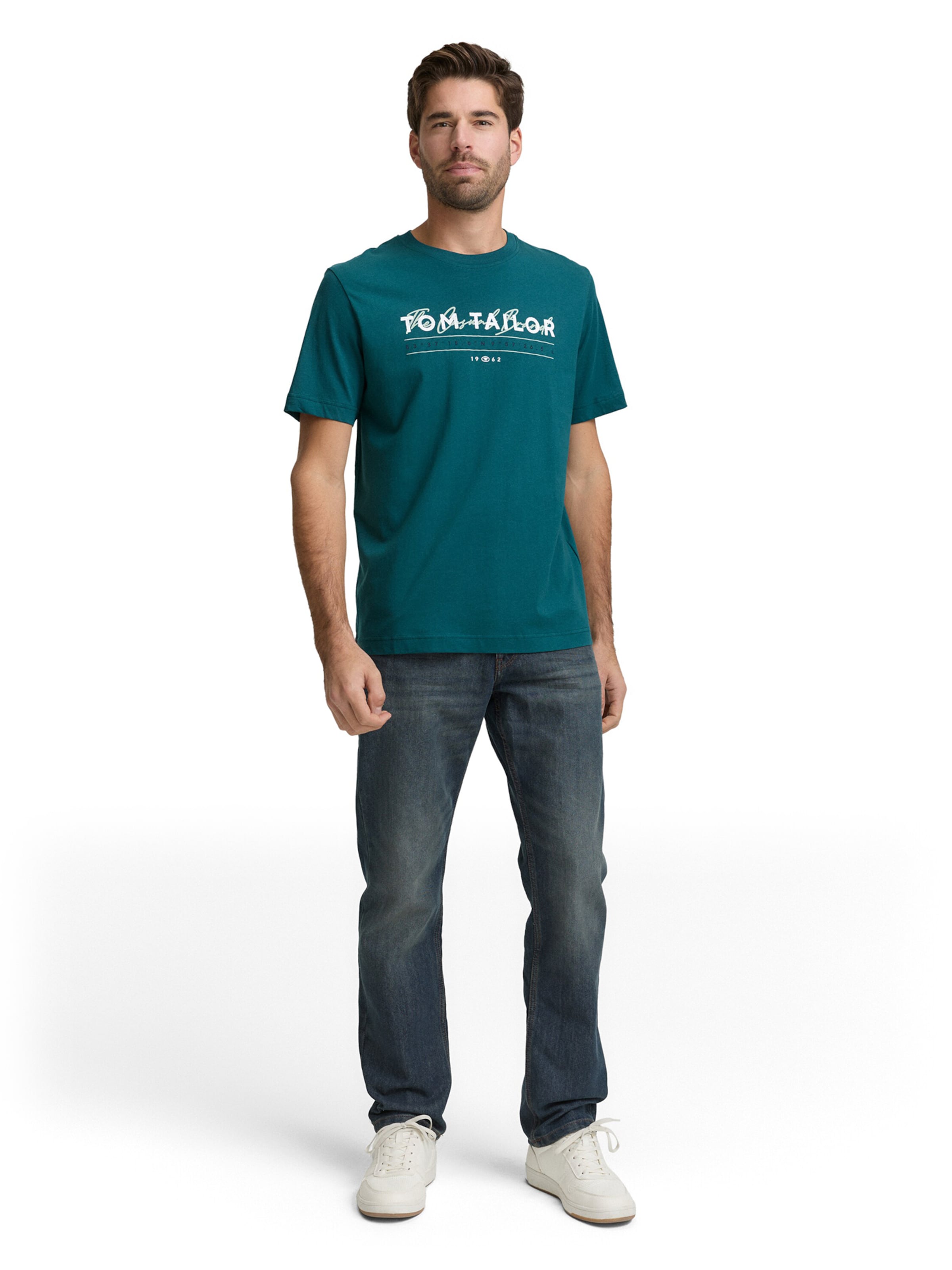 TOM TAILOR - Camiseta en verde