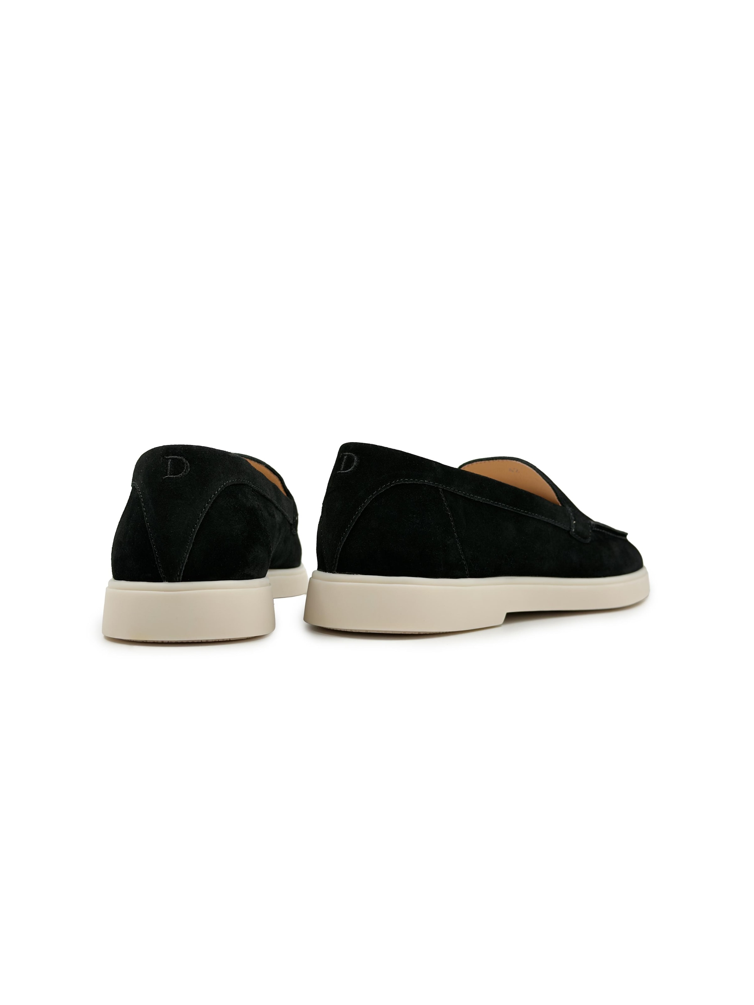 Chaussure basse 'Adore Classic Loafer' Dutch'D en noir