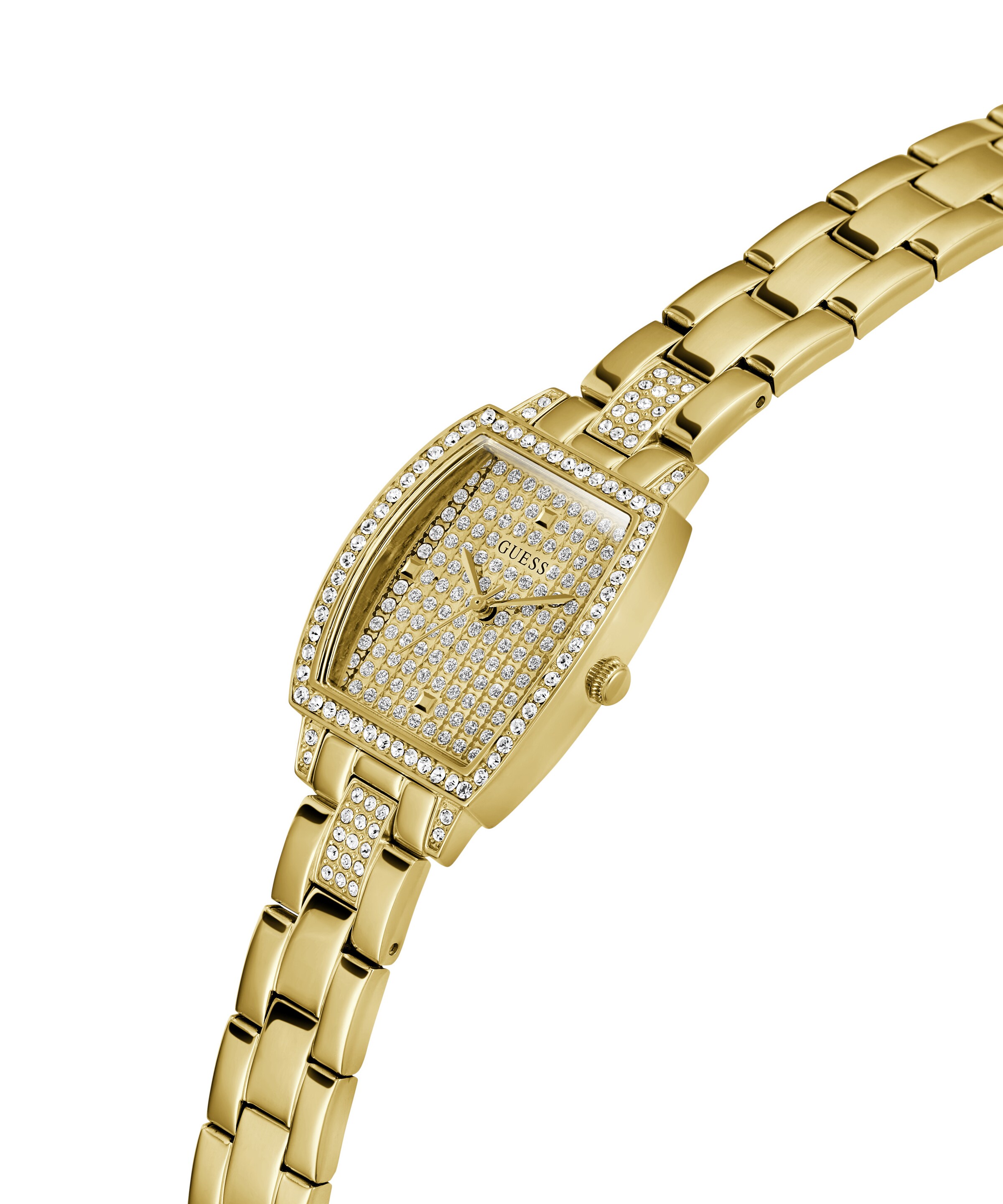 GUESS Analog Watch 'Brilliant' in Gold