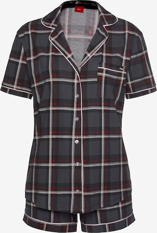 Shorty di s.Oliver in grigio: frontale