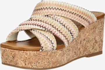 Mule Blowfish Malibu en beige : devant