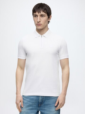 BOSS Shirt 'Passer' in Wit: voorkant