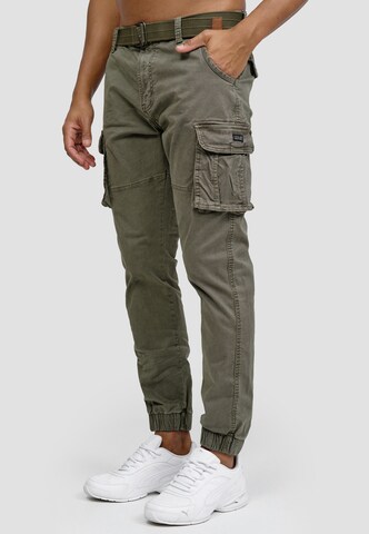 INDICODE JEANS Regular Broek in Groen