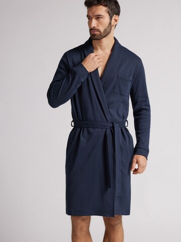 INTIMISSIMI Bademantel in Blau: Vorderseite