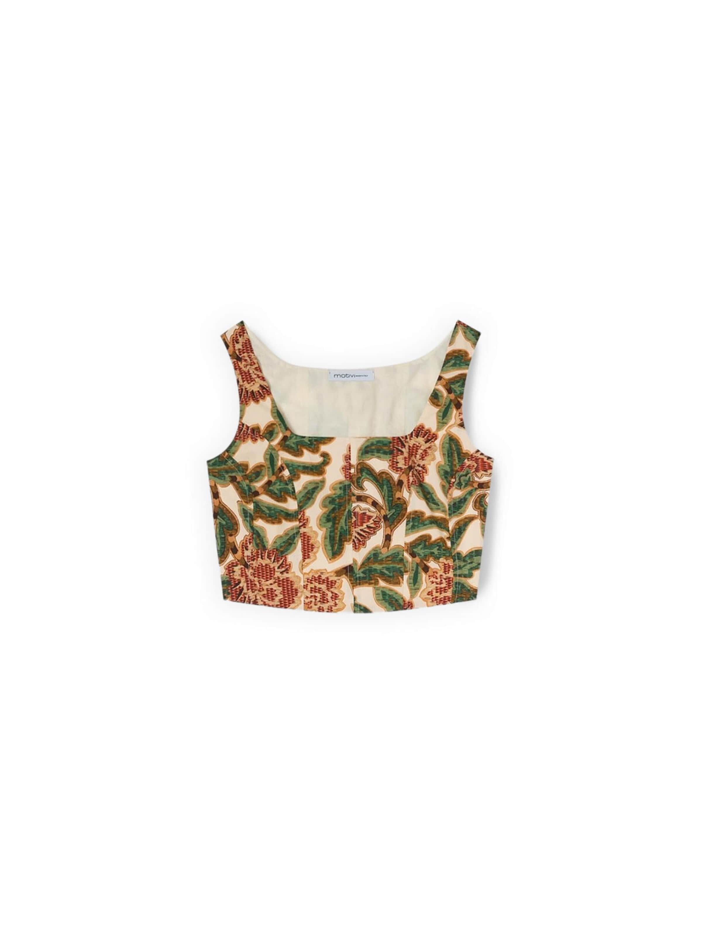 Top di MOTIVI in beige: frontale
