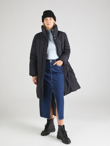 ESPRIT Зимнее пальто в Черный